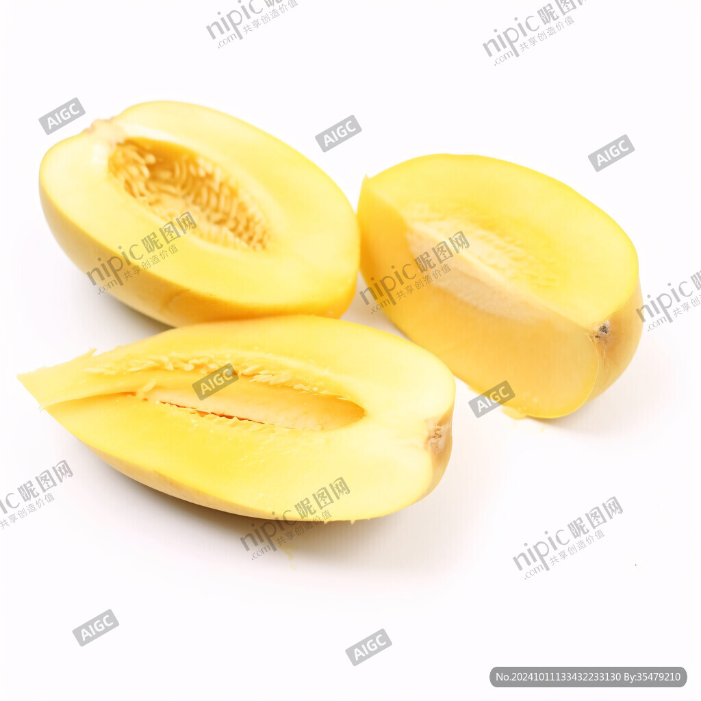 黄金瓜透明图