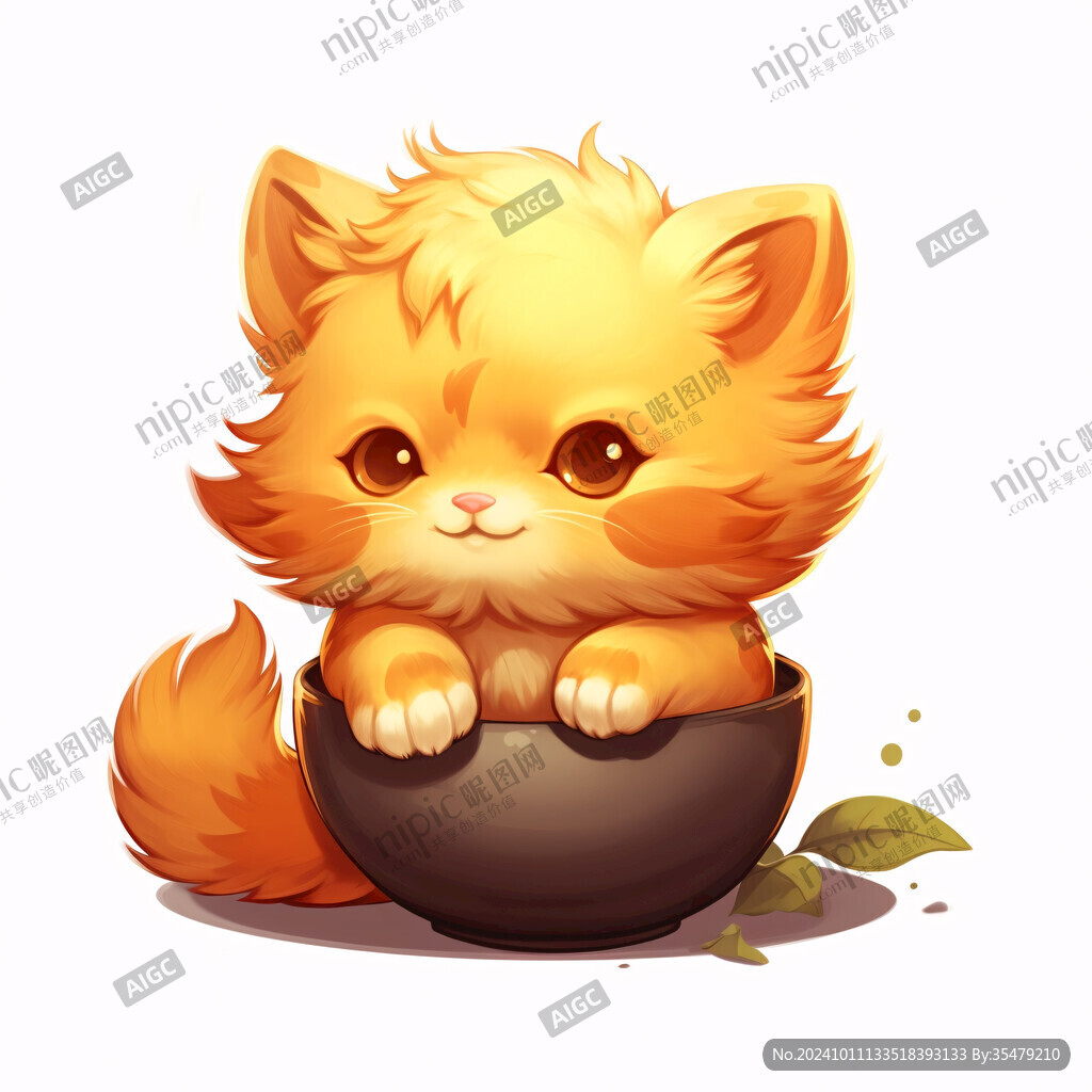 q版可爱宠物插画