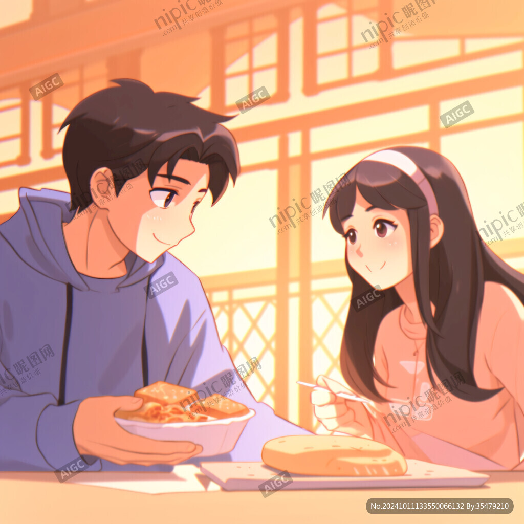 女王节情侣吃饭