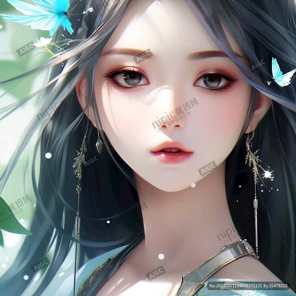 厚涂少女