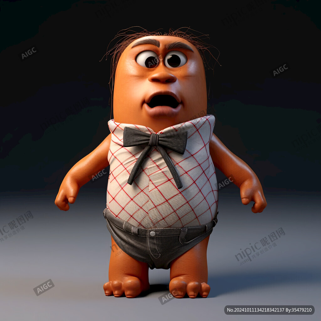 卡通写实漫画人物