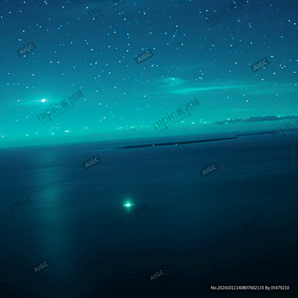 水面星光素材