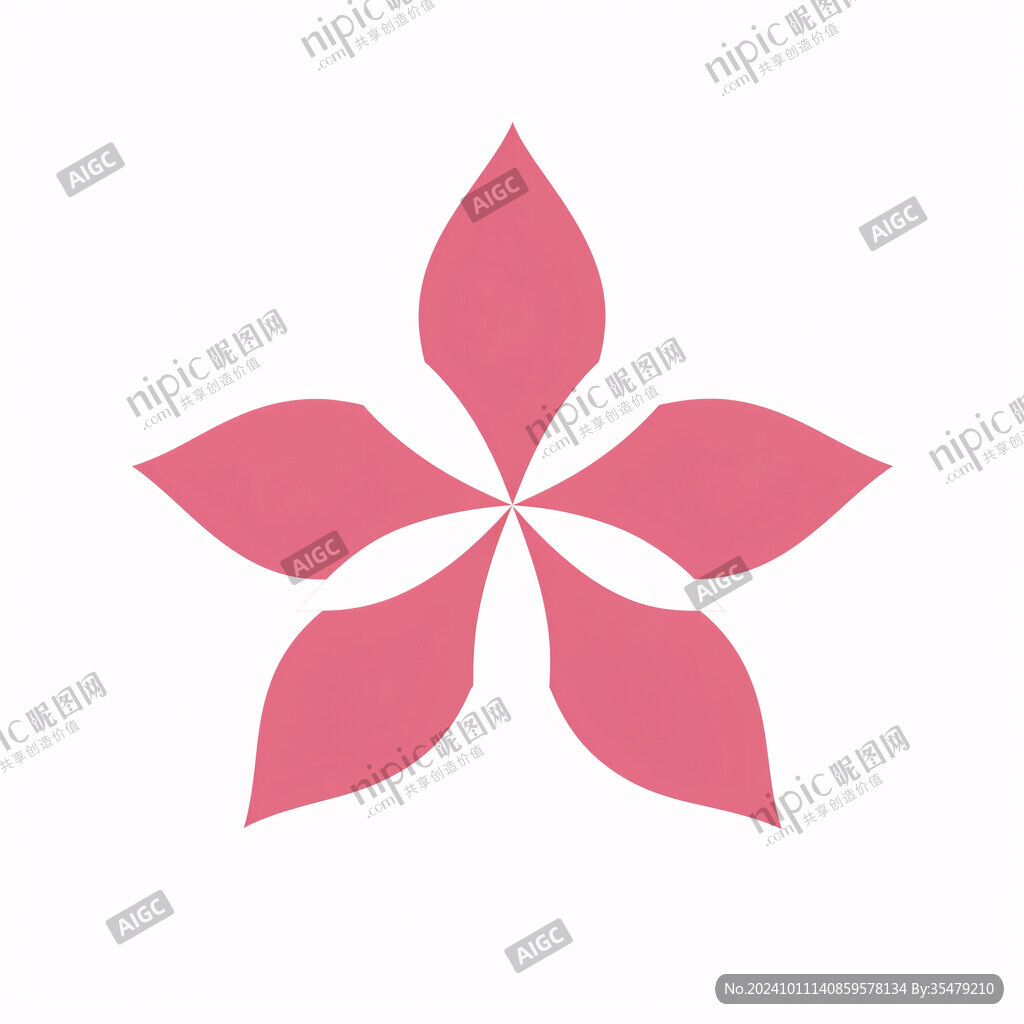 花瓣绽放logo