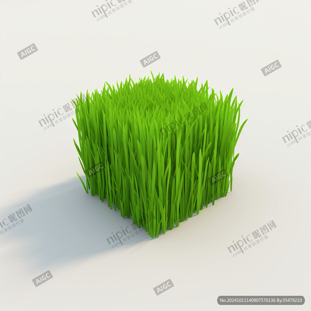 绿草片设计素材