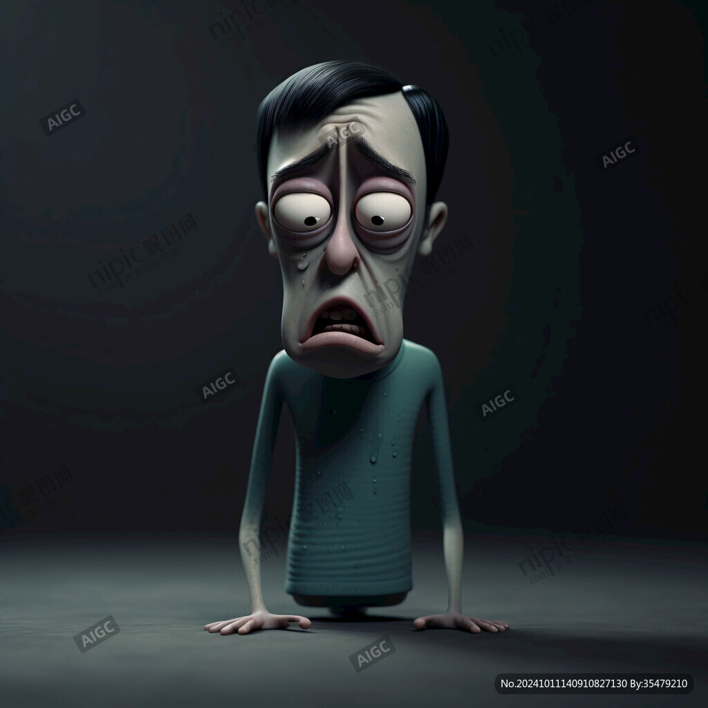 卡通写实漫画人物