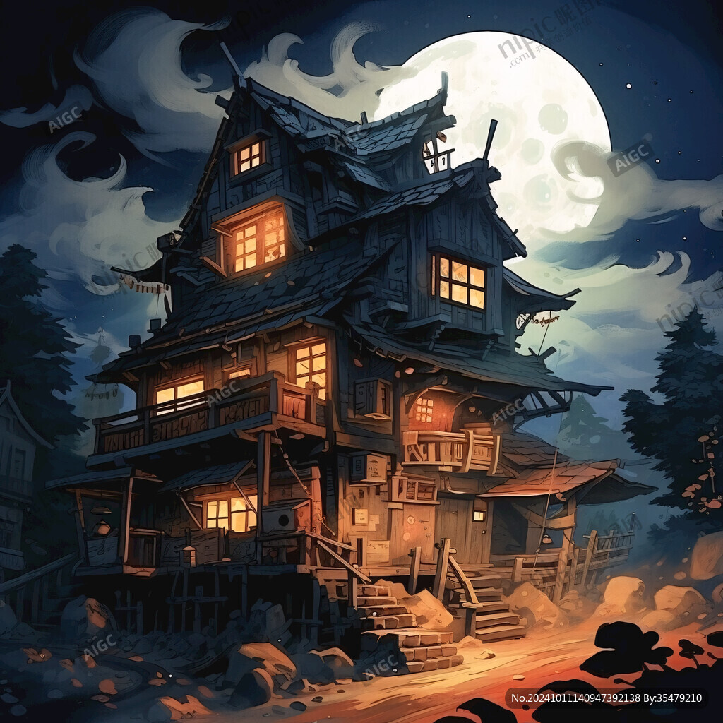 南瓜怪屋元素