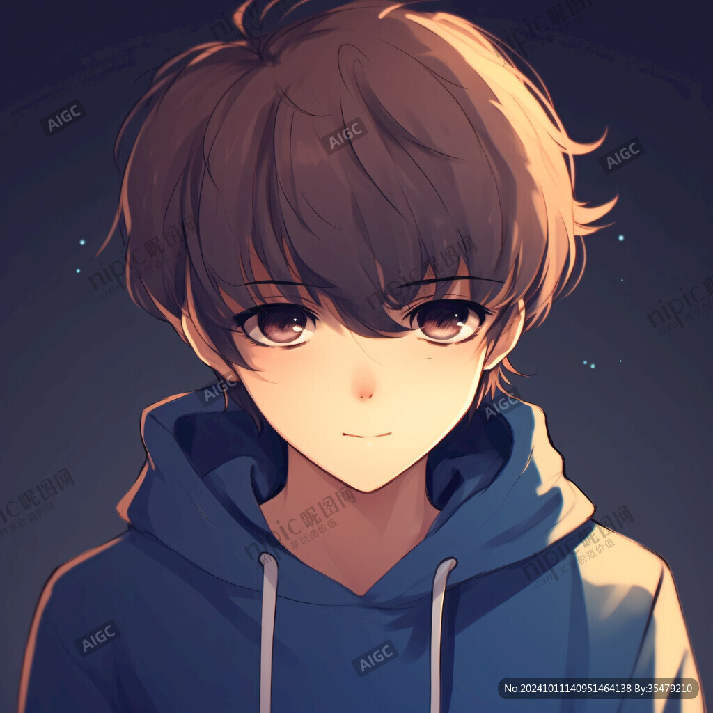 q版青年少年男生