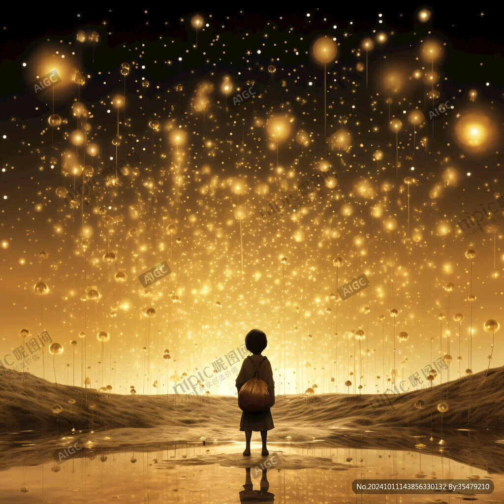 星空下的少年