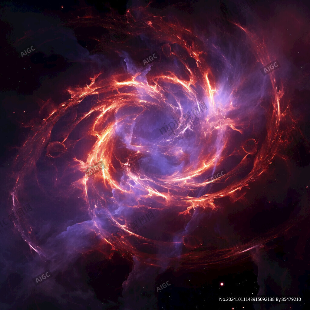 漩涡星空星云宇宙