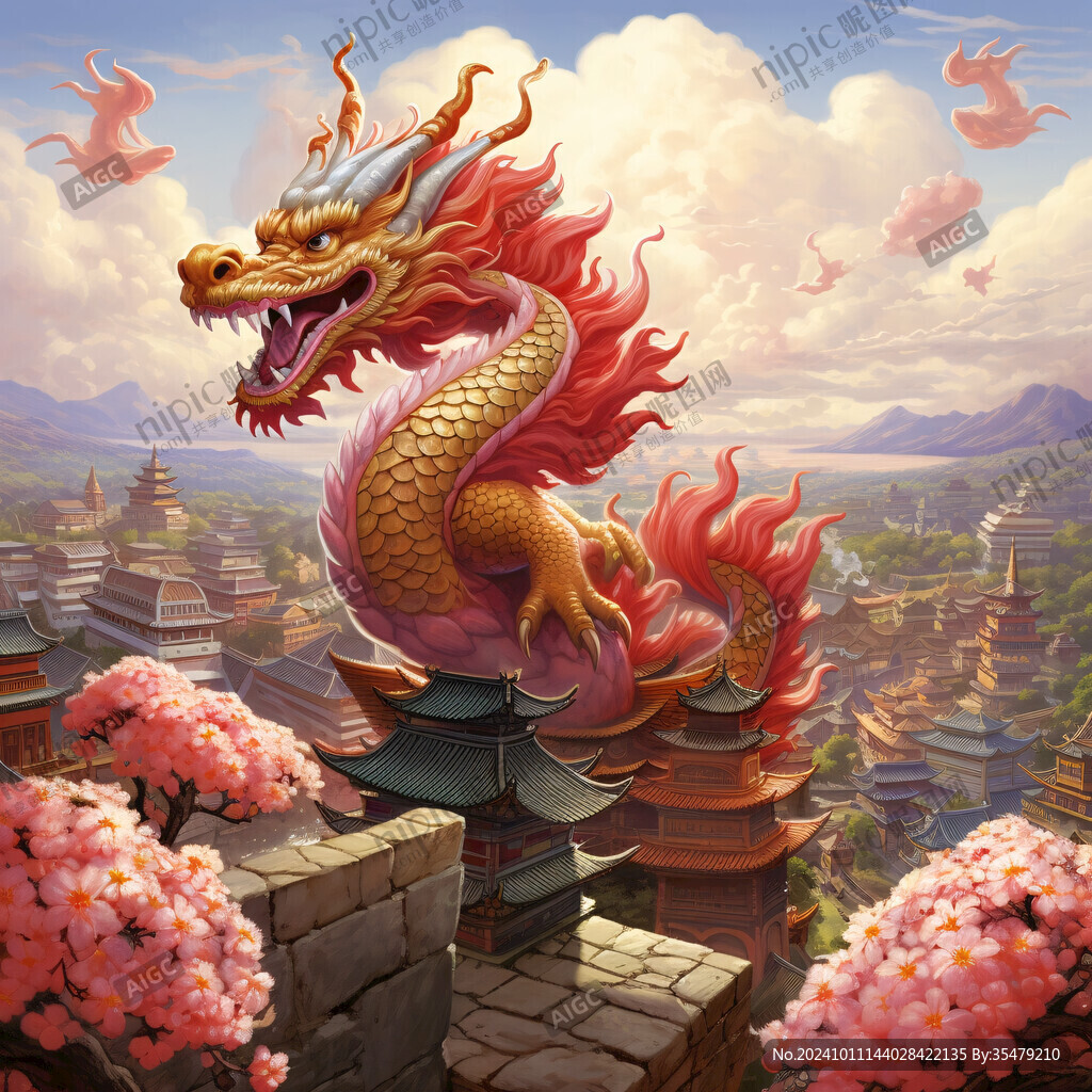 龙年插画合集