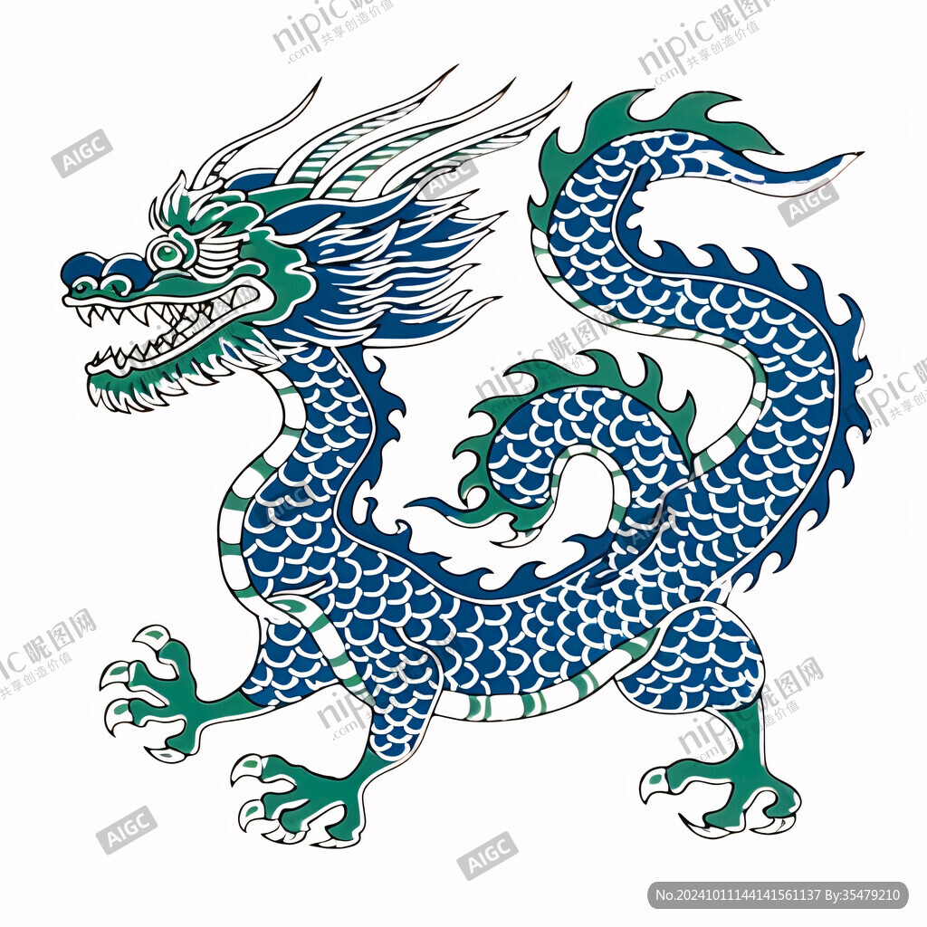 青龙图素材