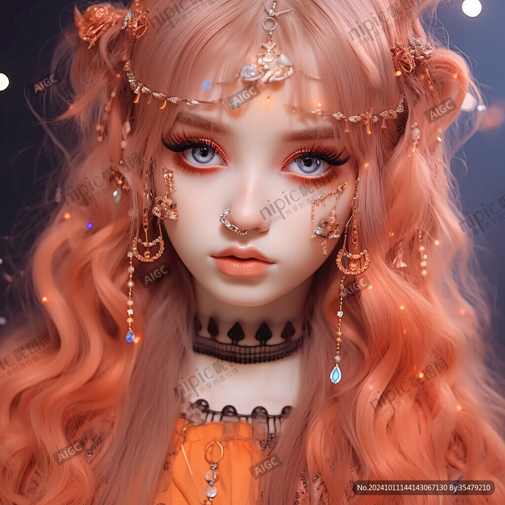 厚涂少女