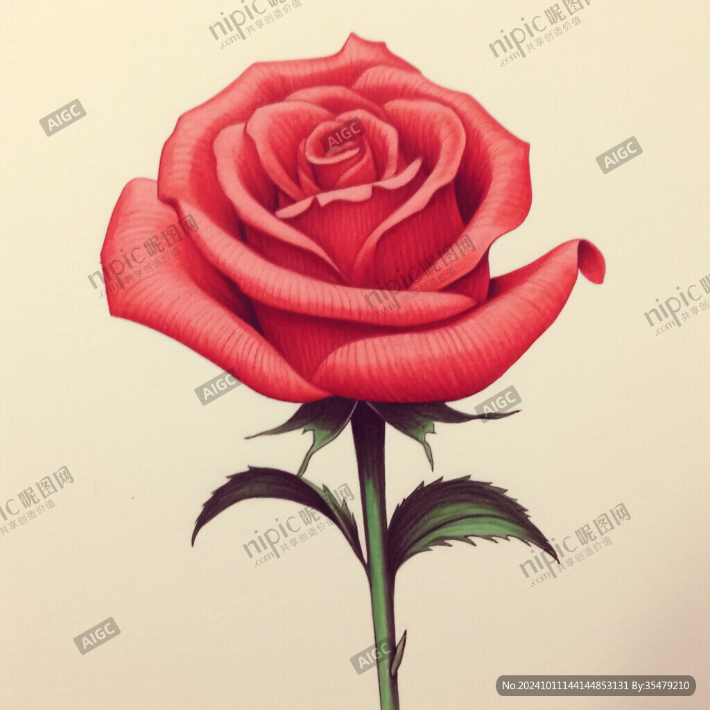 鼠绘玫瑰