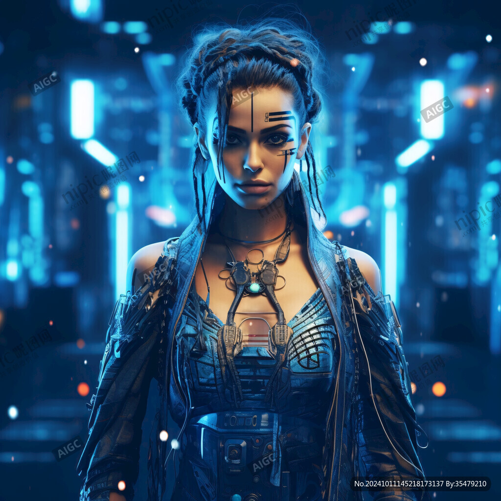 赛博朋克潮流人物