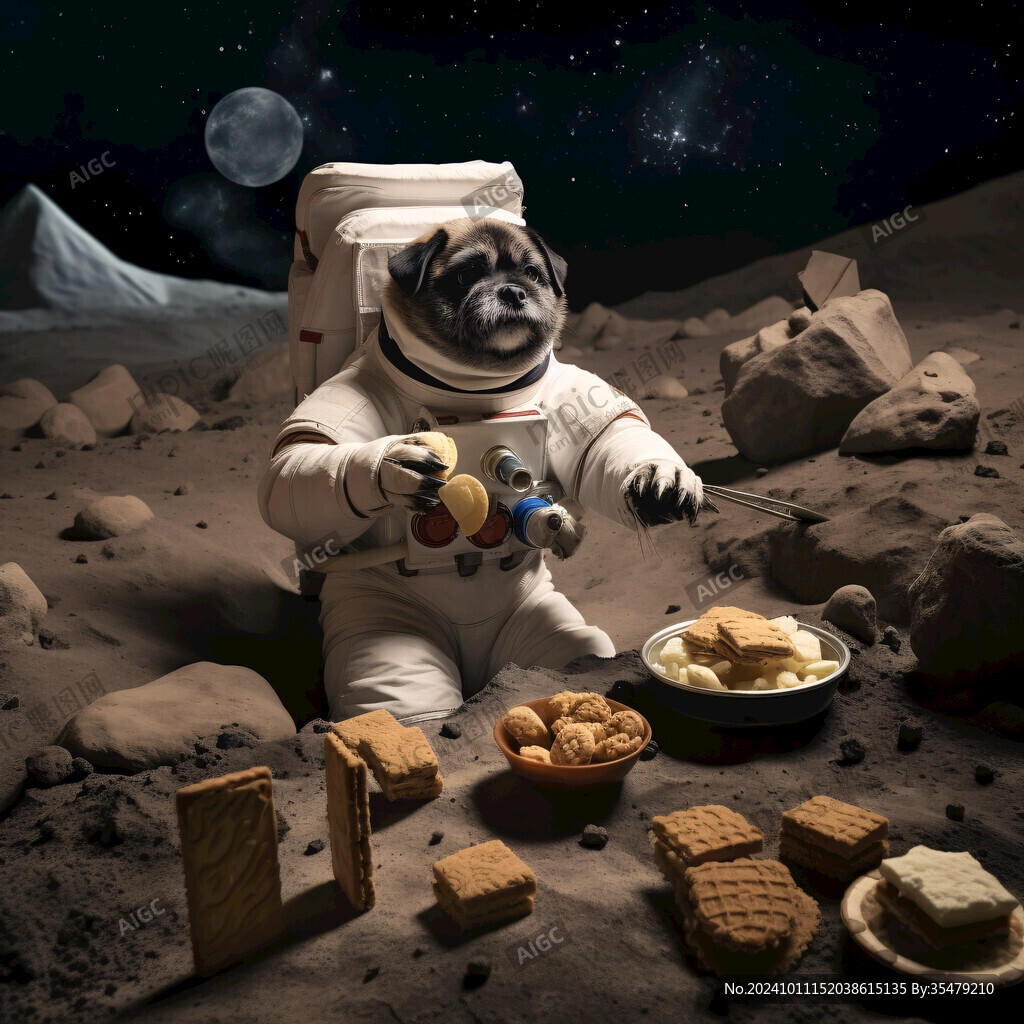 食品类目创意空间合成