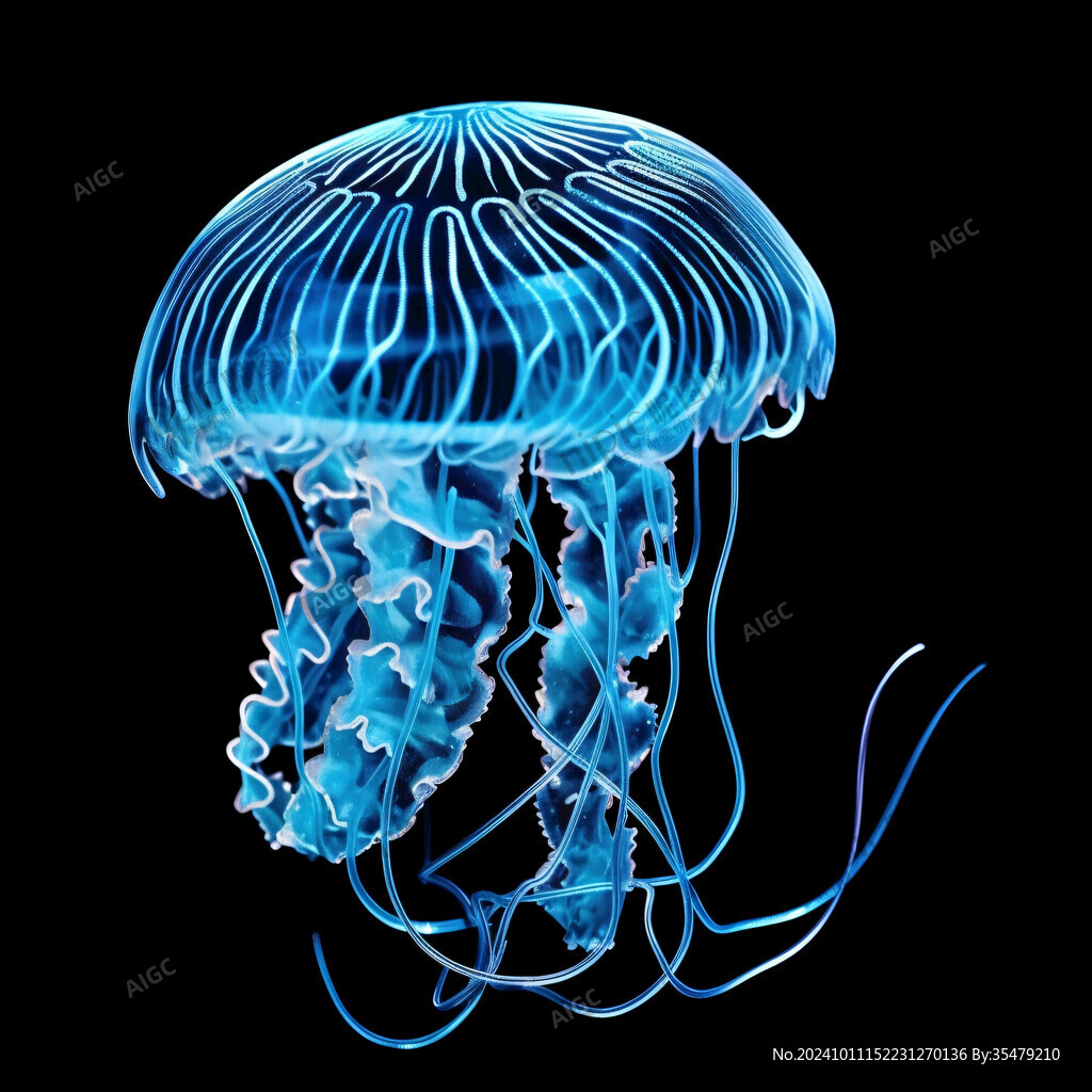 海洋生物梦幻水母