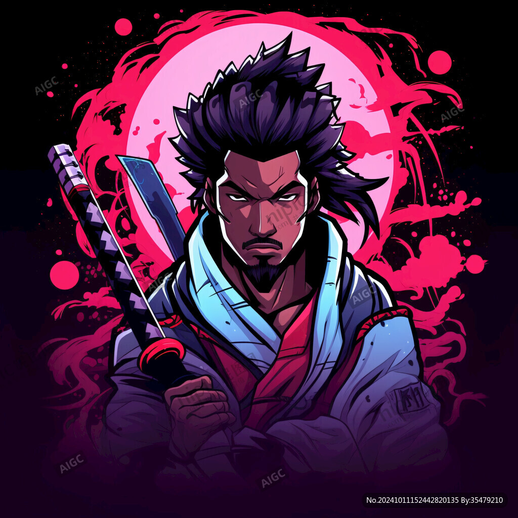 武士形象设计
