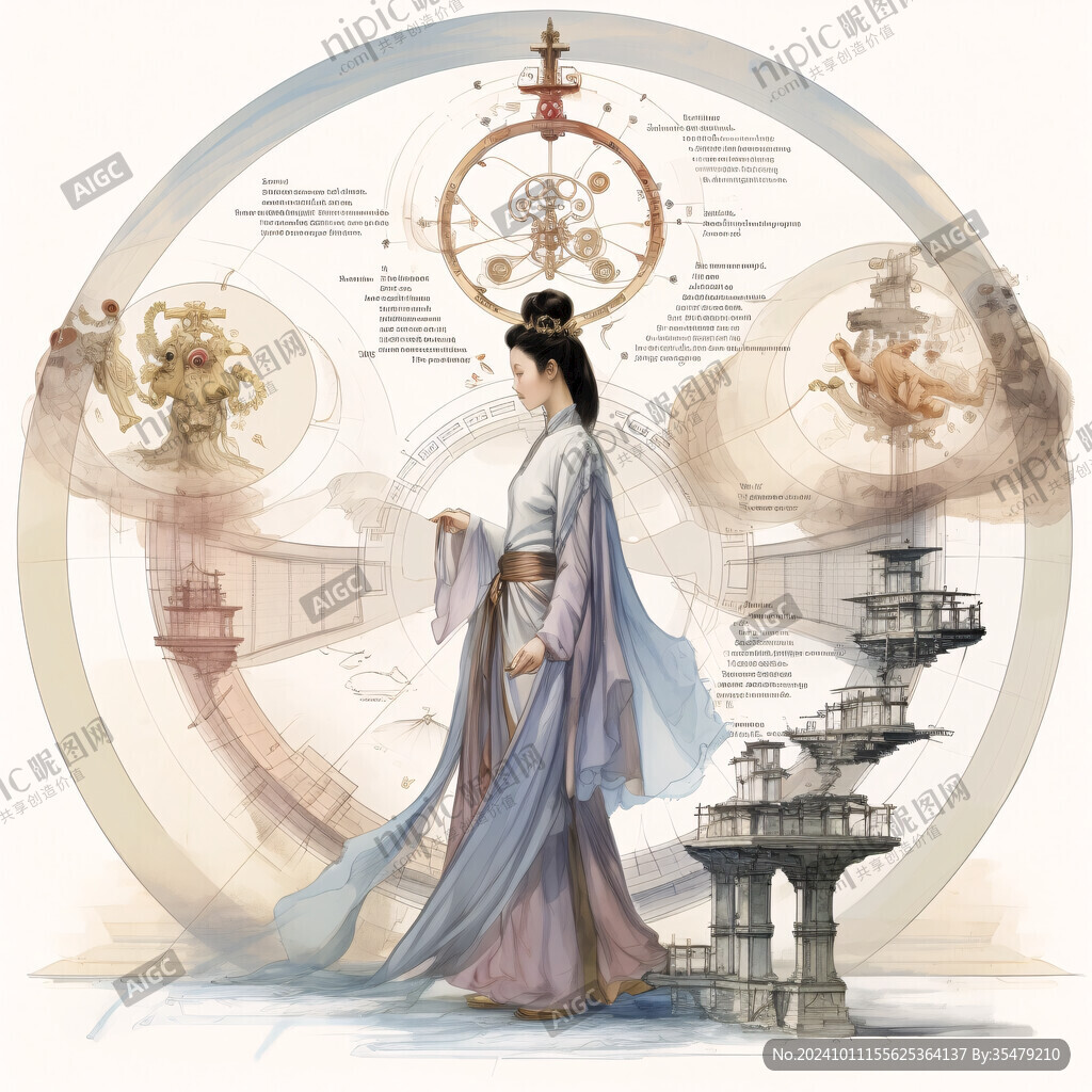 二十四节气美人图