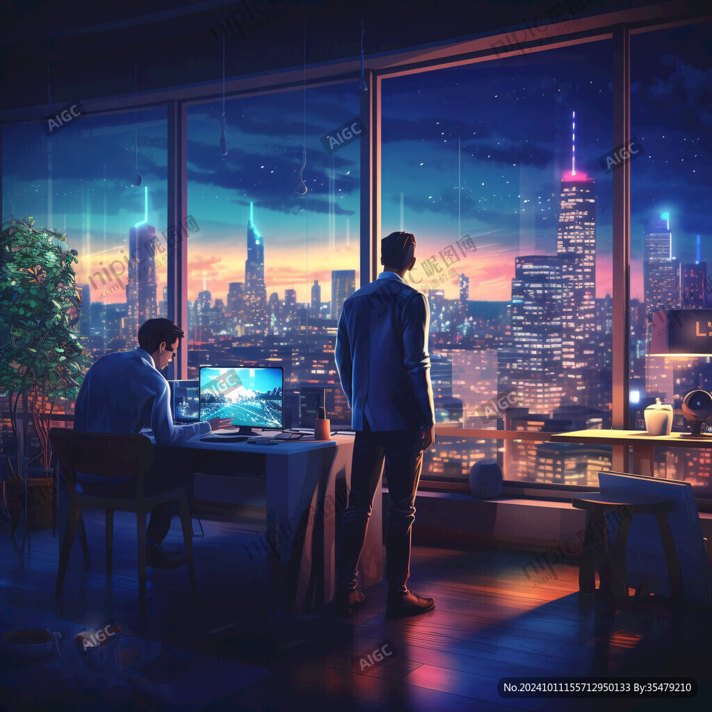 创意夜景合成