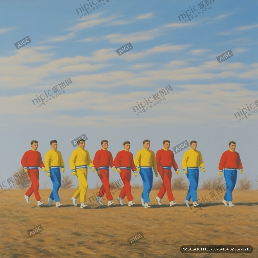 秧歌题材油画