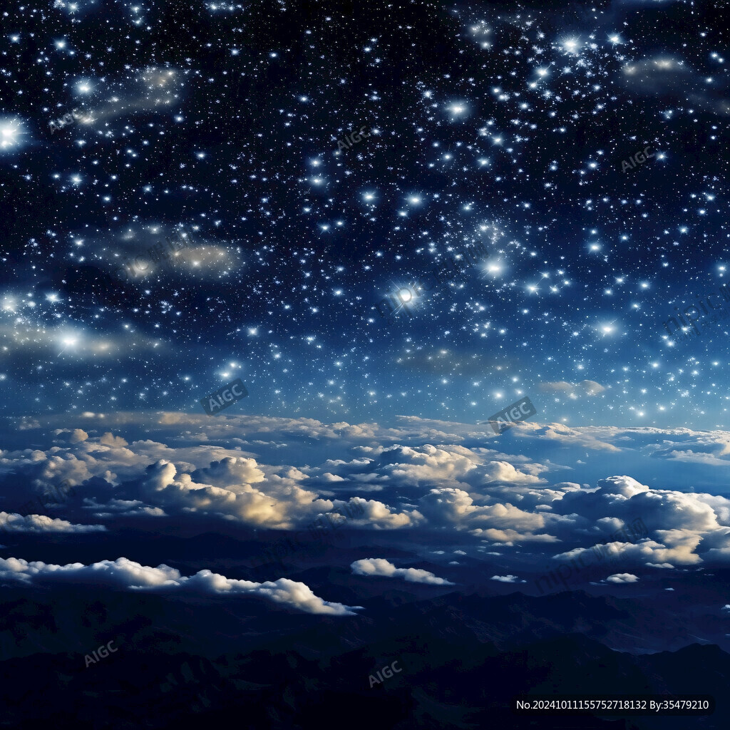 星空星星云彩