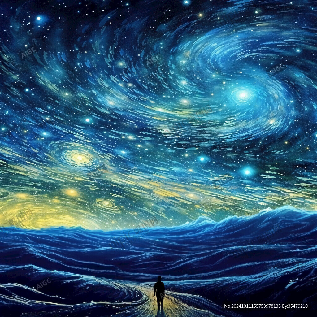 星河梦境装饰画
