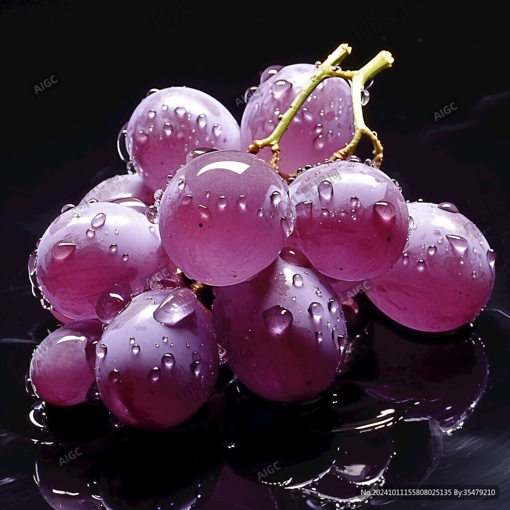 水珠红提