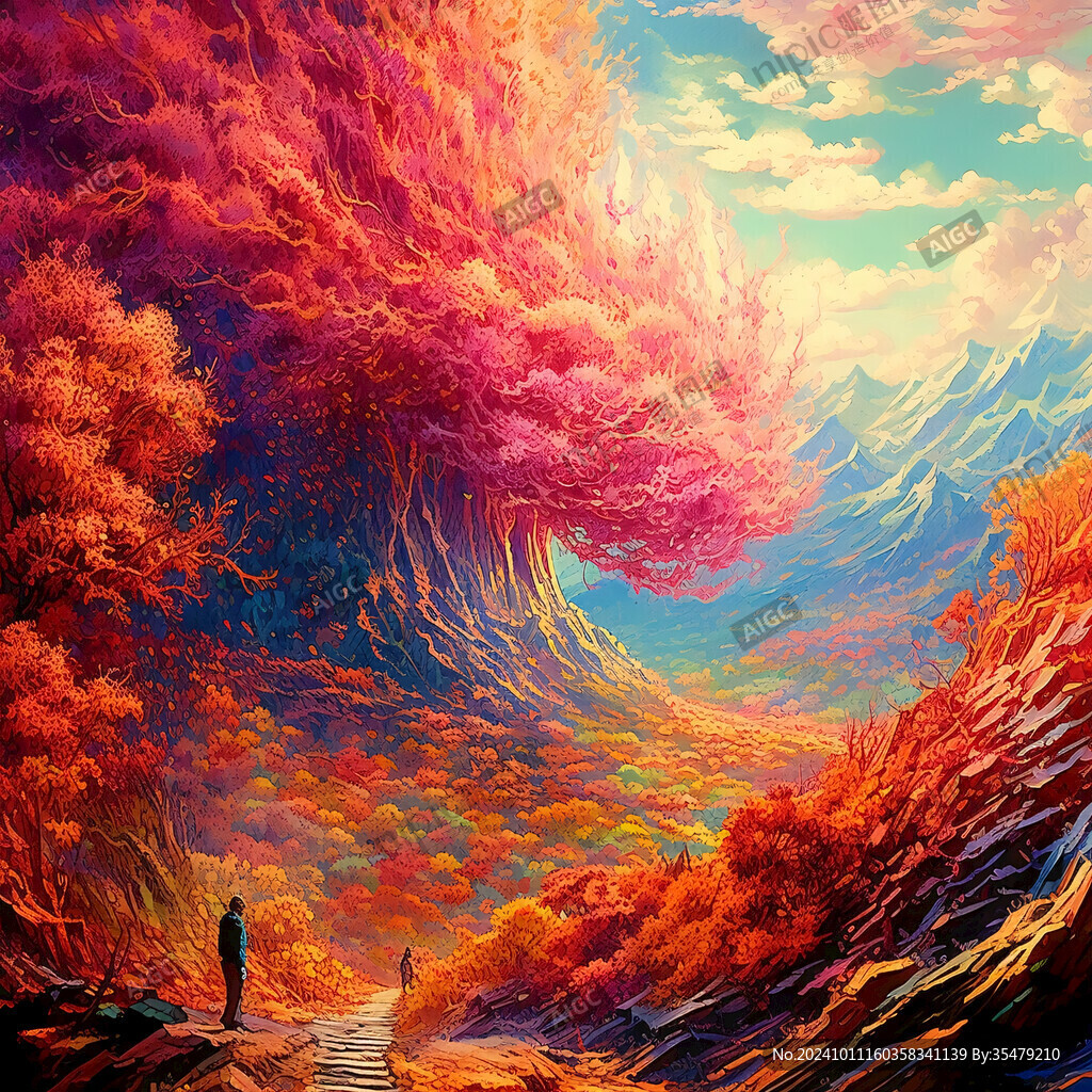 巨幅意境装饰画