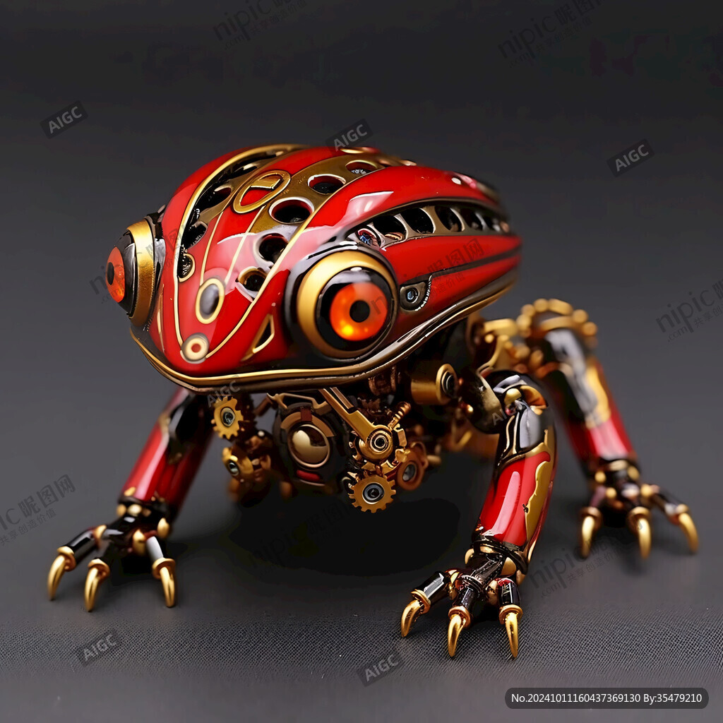 后现代机械科幻装饰品