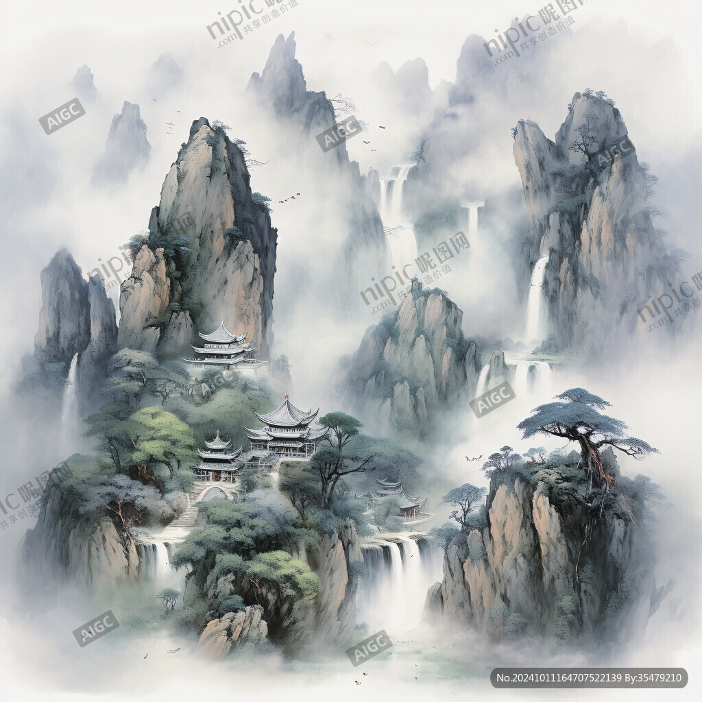 山水画