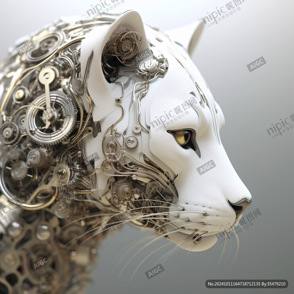 机械猫形象