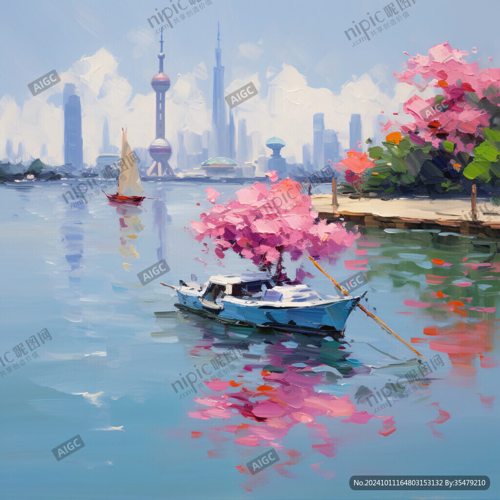 外滩风景画