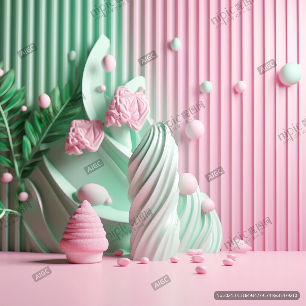立体插画设计