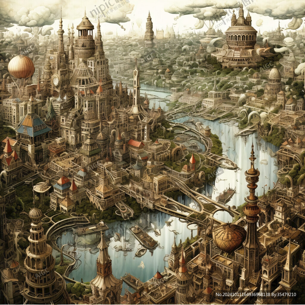 图欧式场景