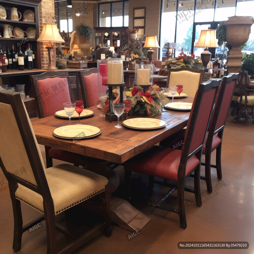 高档家具高档餐厅