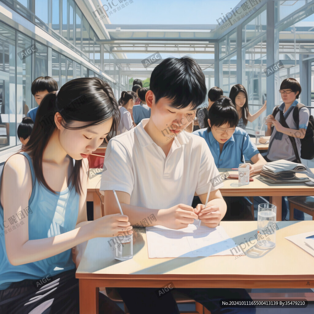 学生时代校园生活情景