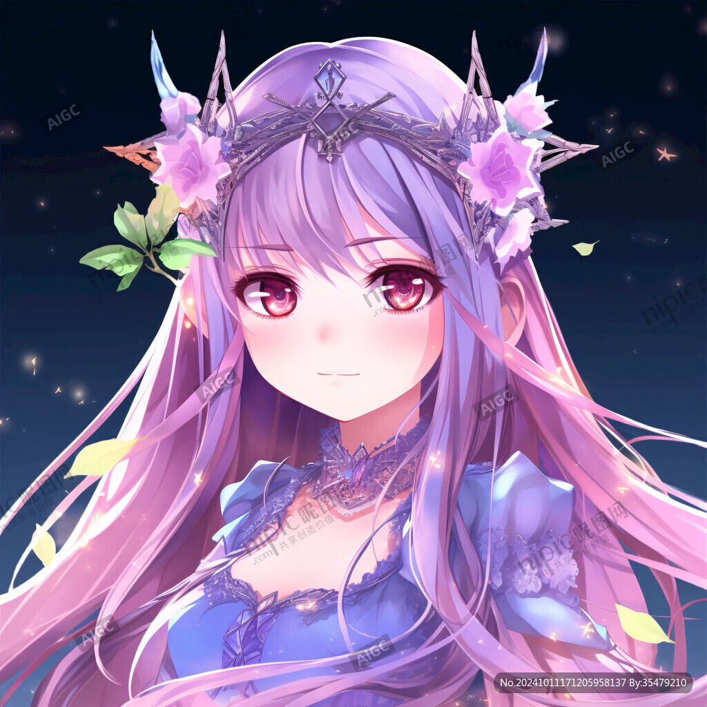 唯美女孩动漫人物