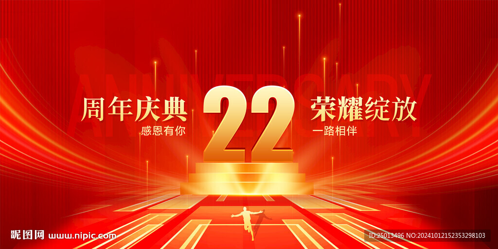 22周年