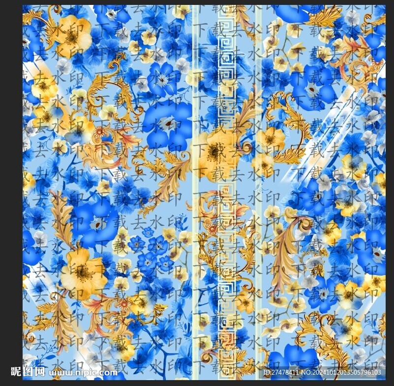 手绘花