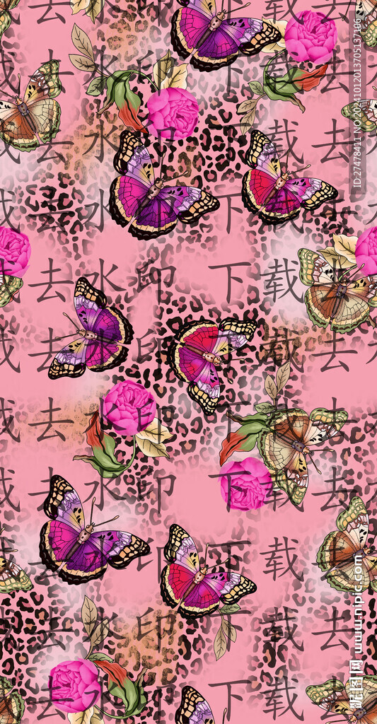 手绘花