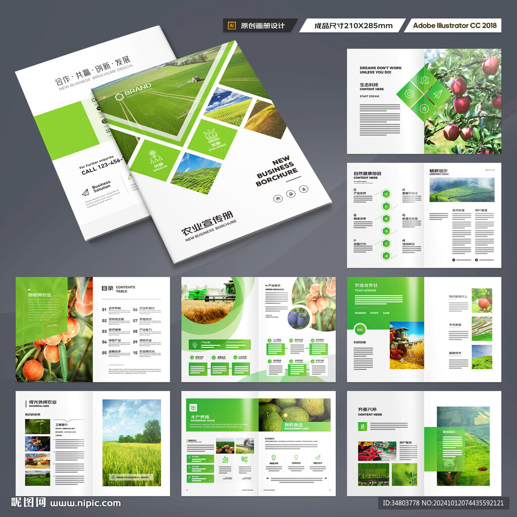 农产品画册