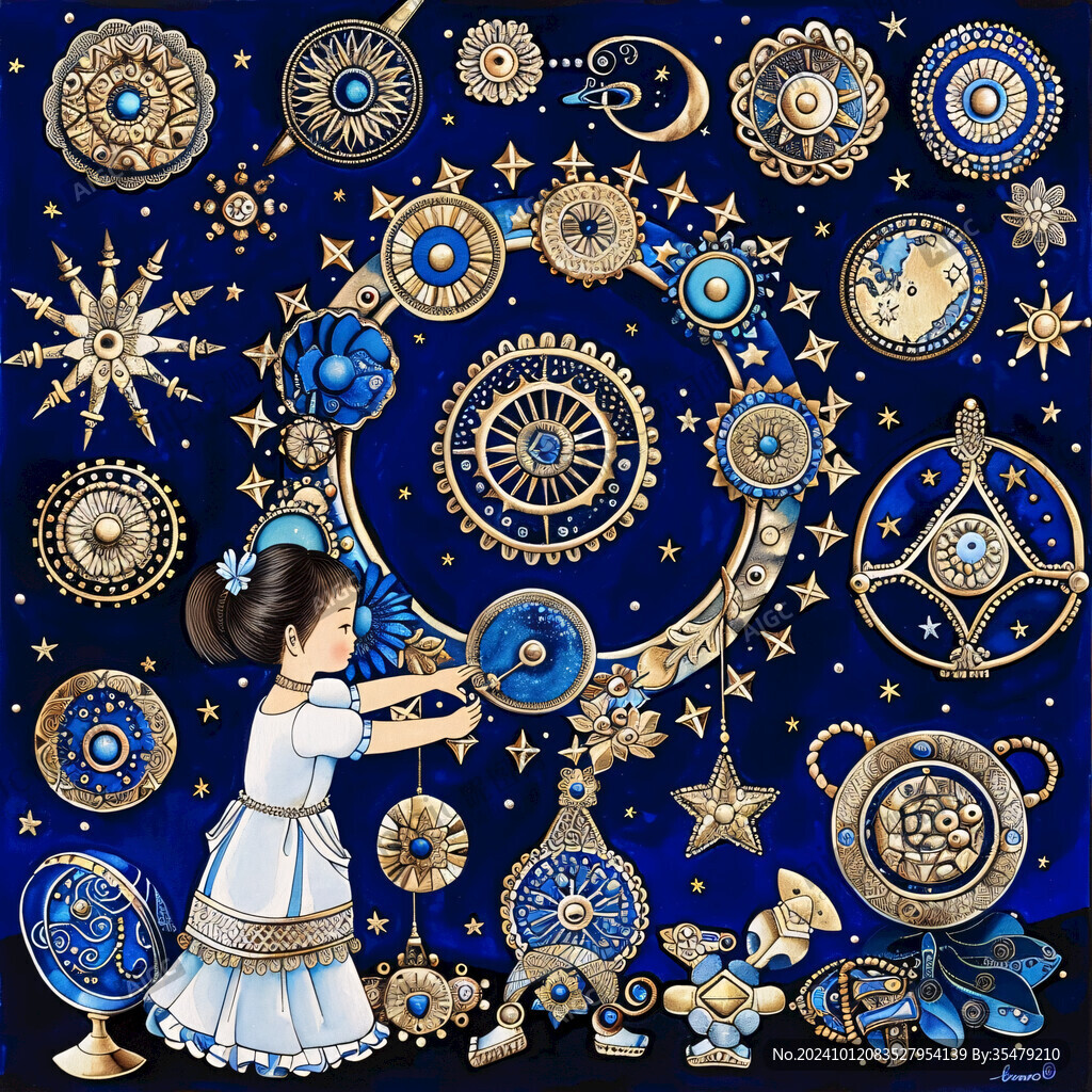 星空小女孩