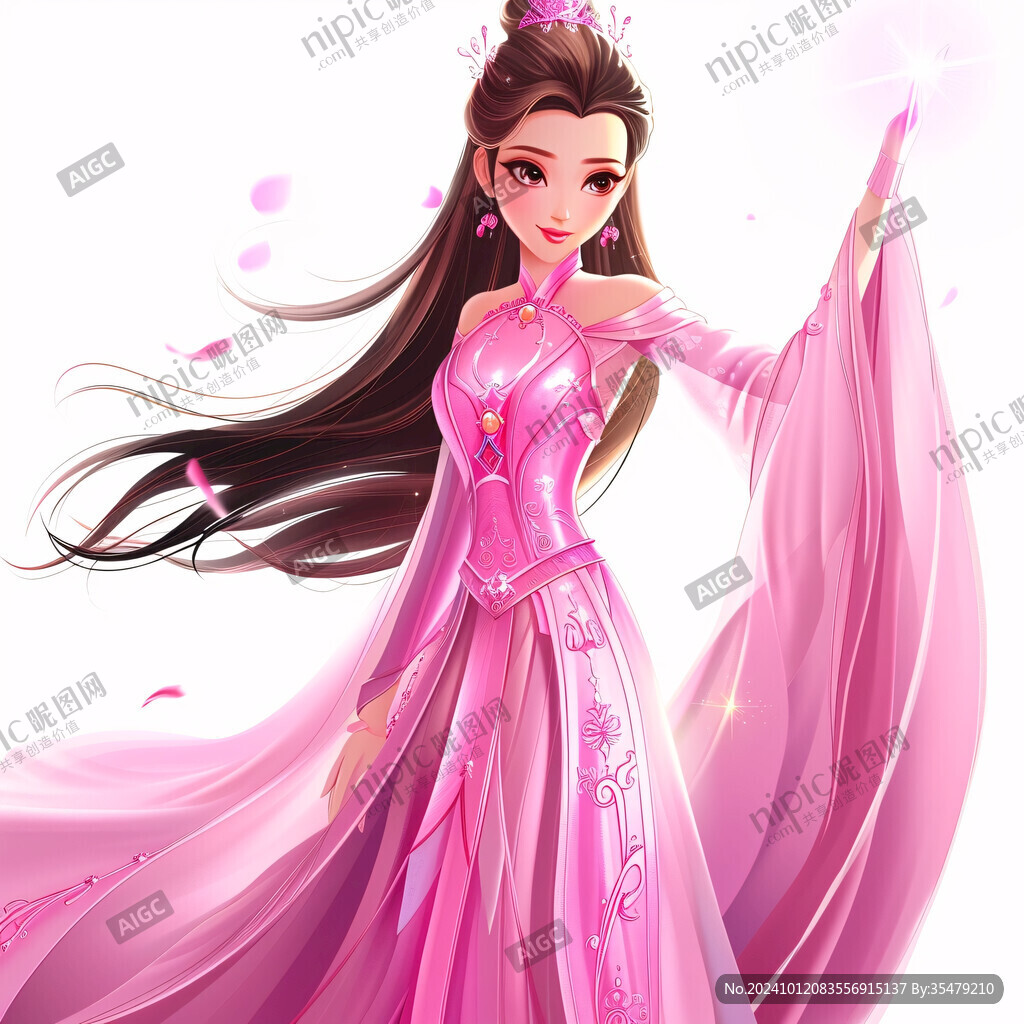 卡通古装仙女