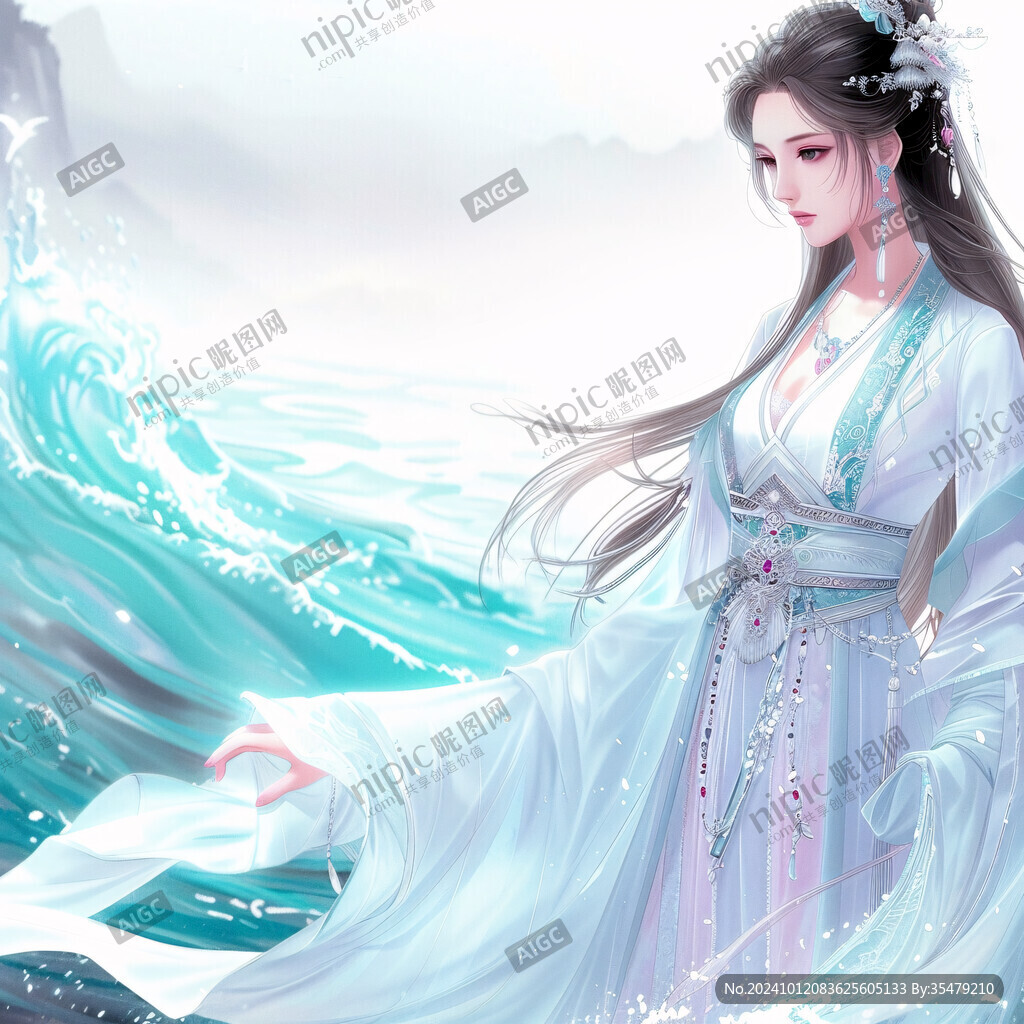 美女插画古装美女