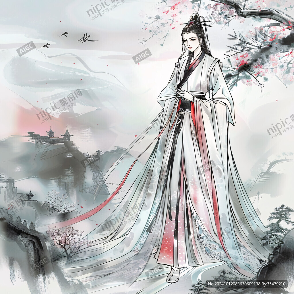 屈原古风人物