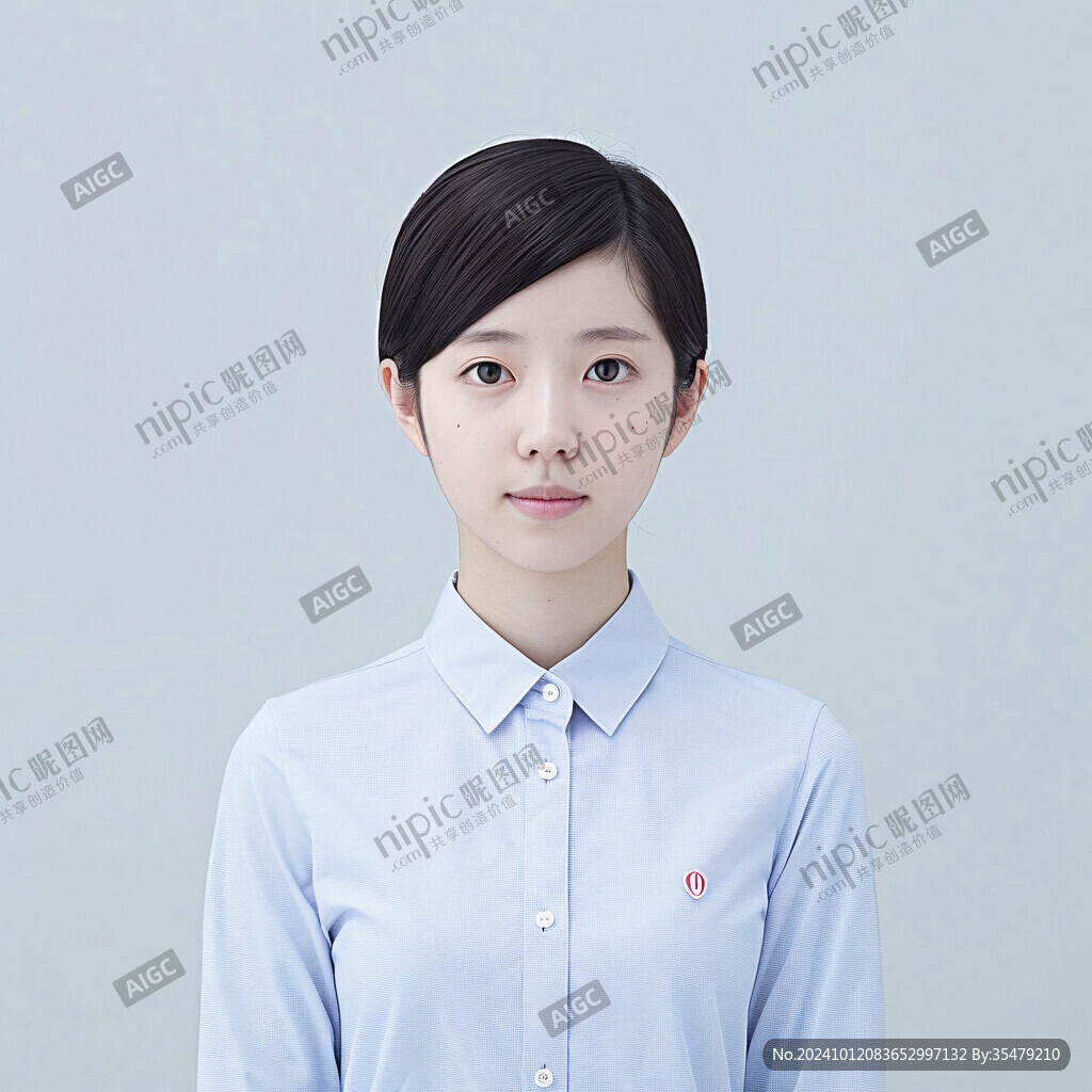 学院风证件照