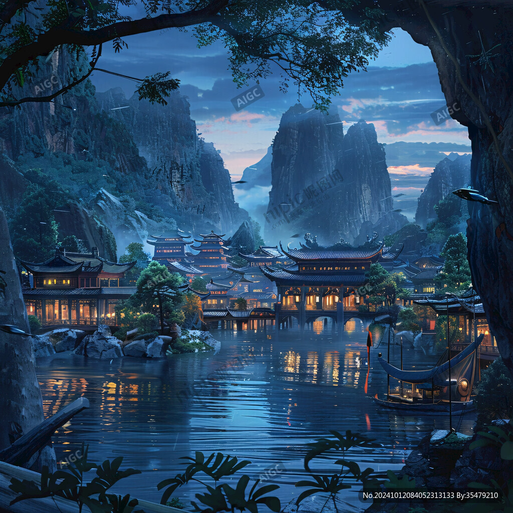 中国风场景