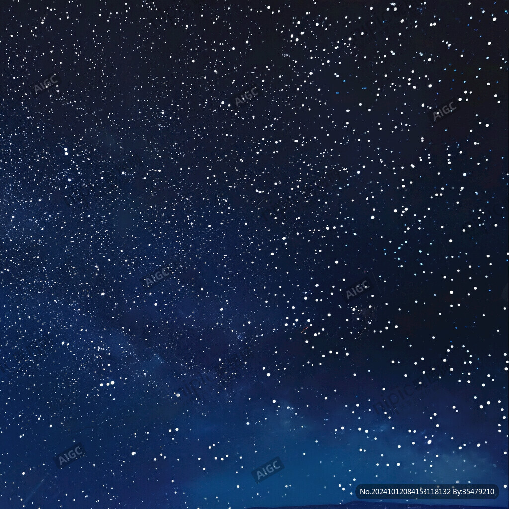 背景浪漫星空