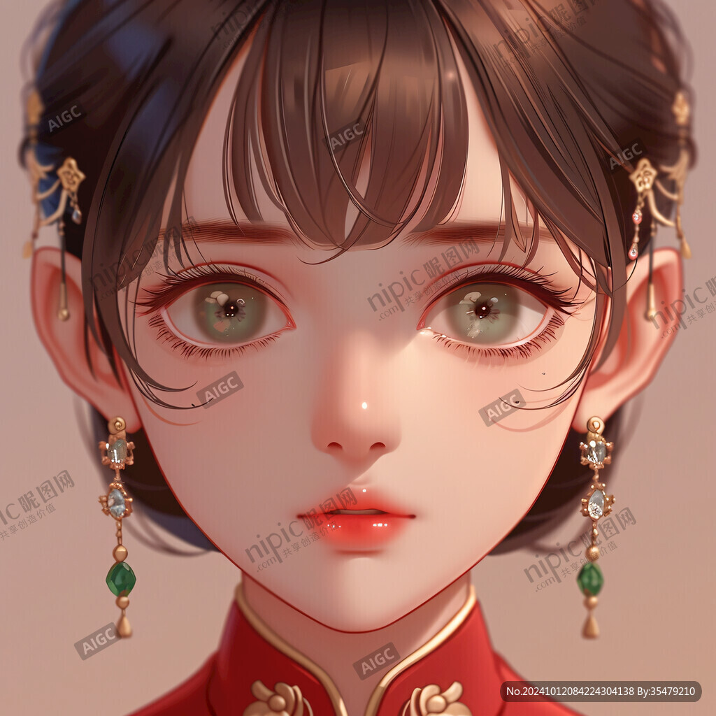 格格头像插画