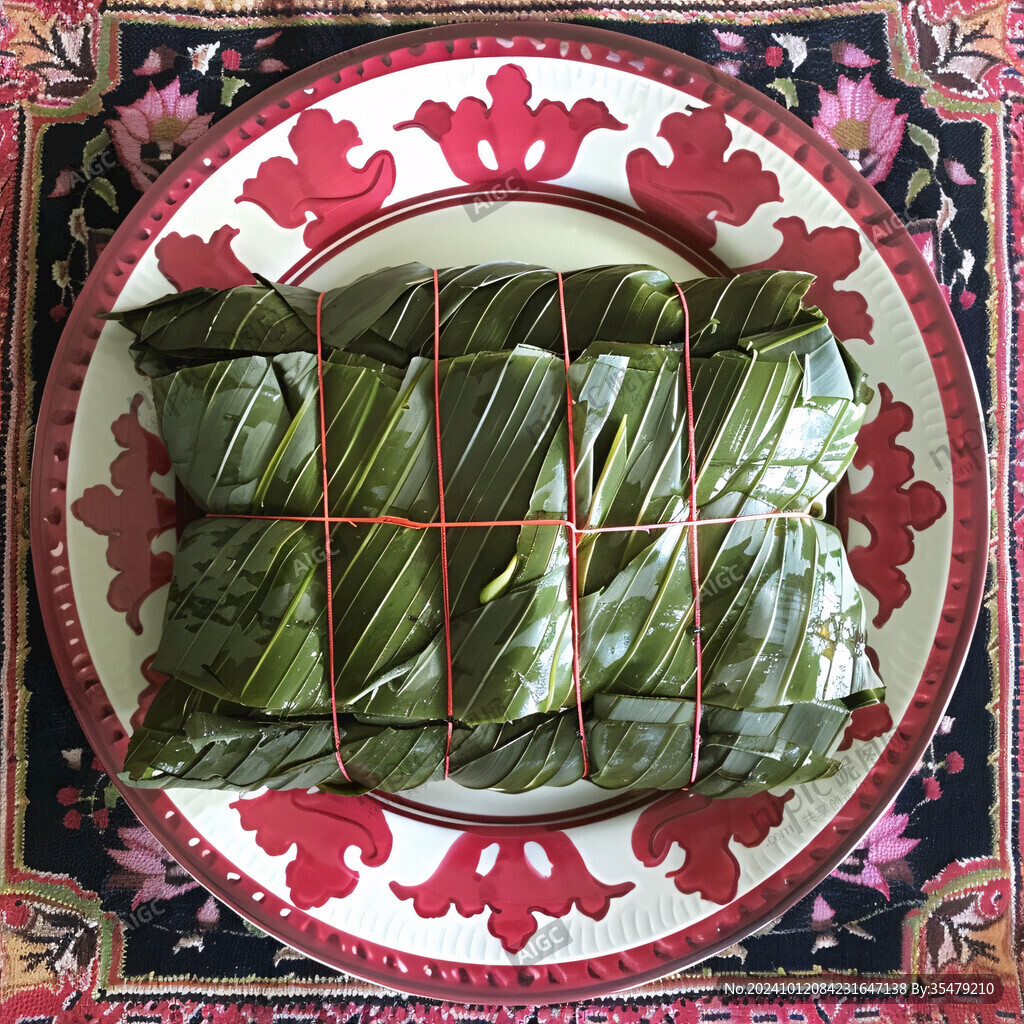 进贡粽子用盘